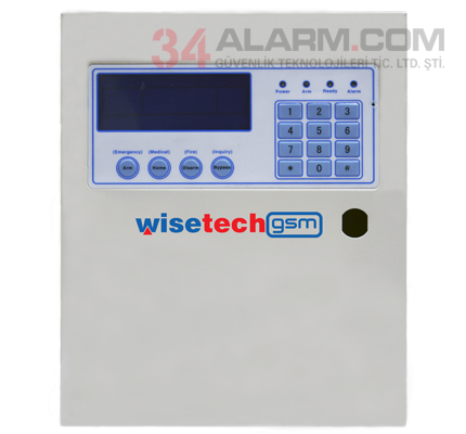 WS-232GSM Kablolu Ve Kablosuz Alarm Paneli