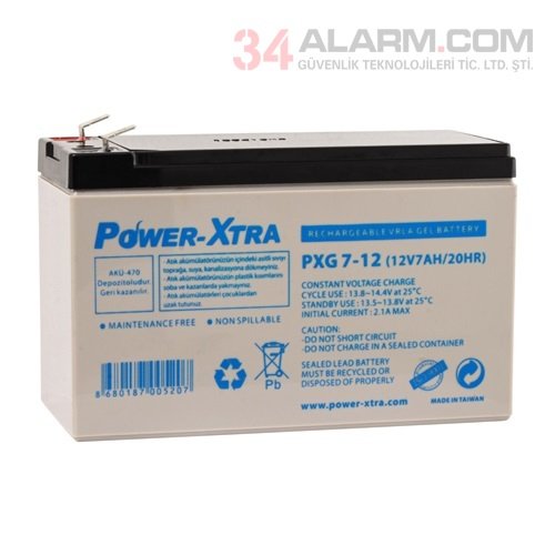 12v 7A Panel Aküsü