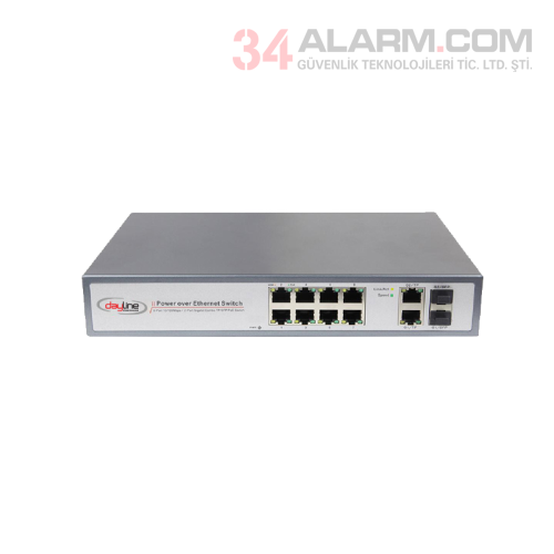 SWP-POE31108PFB 8 Port PoE Switch