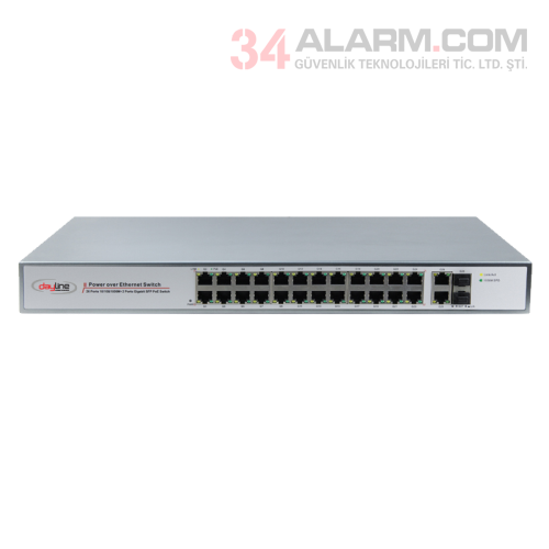 SWP-POE33028PF-AT 24 Port PoE Gbit Switch