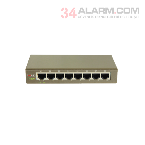 SWP-H3008 8 Port 1Gbit Ethernet Switch