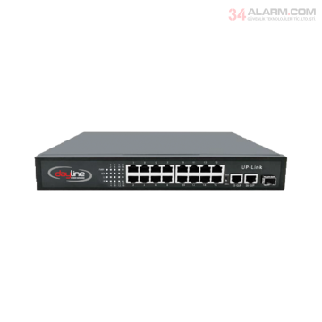 DL-3316PF 16 Port PoE Switch
