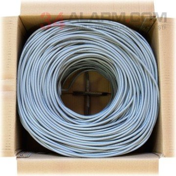 CAT6 UTP 23 AWG Saf Bakır Network Data Kablosu 305M