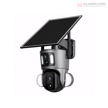CN-415B-D 2K Solar 4G Çift Lensli PTZ Kamera