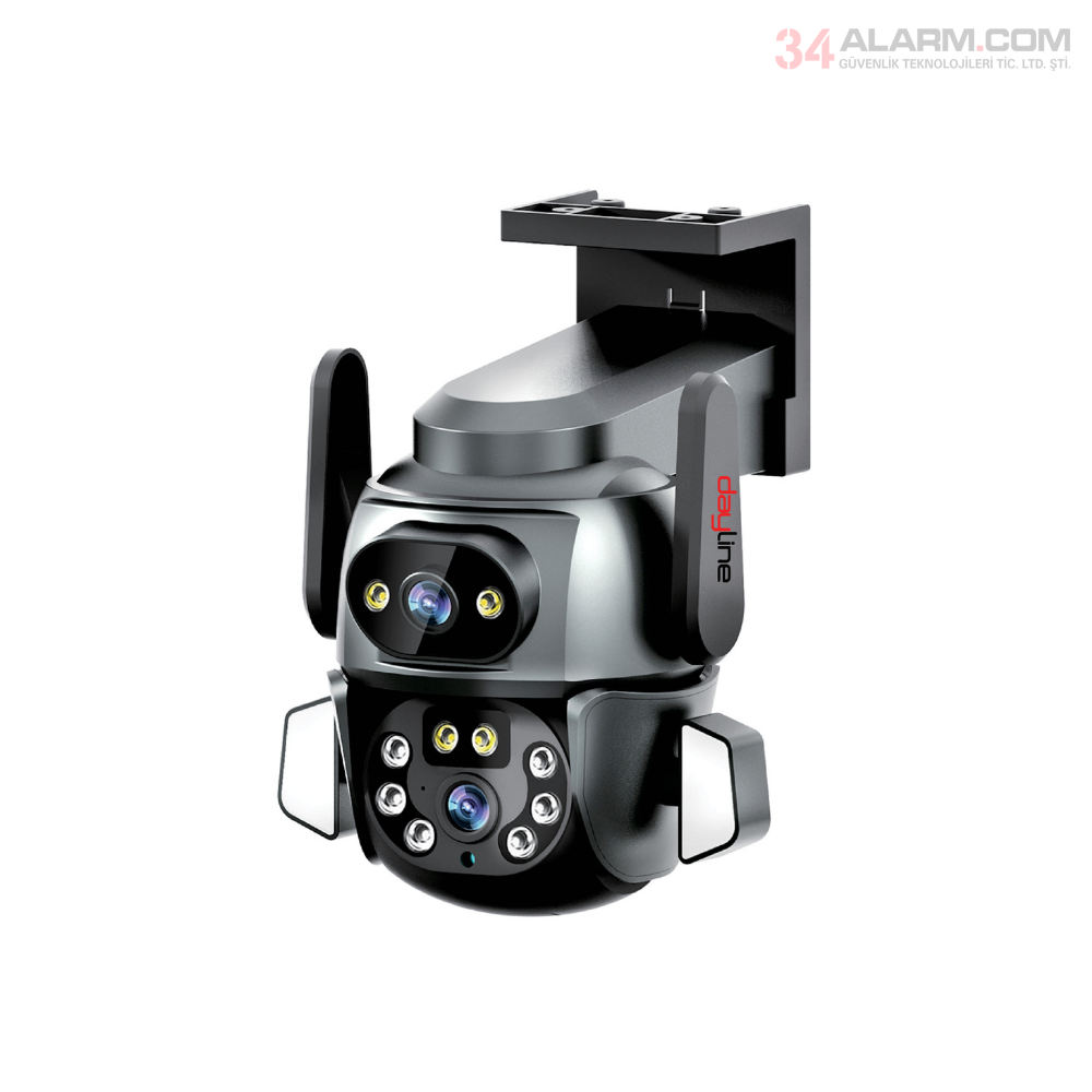 DL-101 4MP Çift Lensli PTZ Kamera
