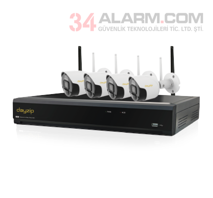 DZ-7408W-KIT 8 Kameralı WiFi İp Sesli Kamera