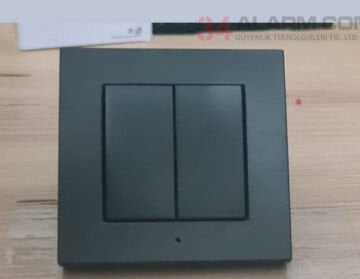 Siyah İkili Anahtar - Gizli Kamera