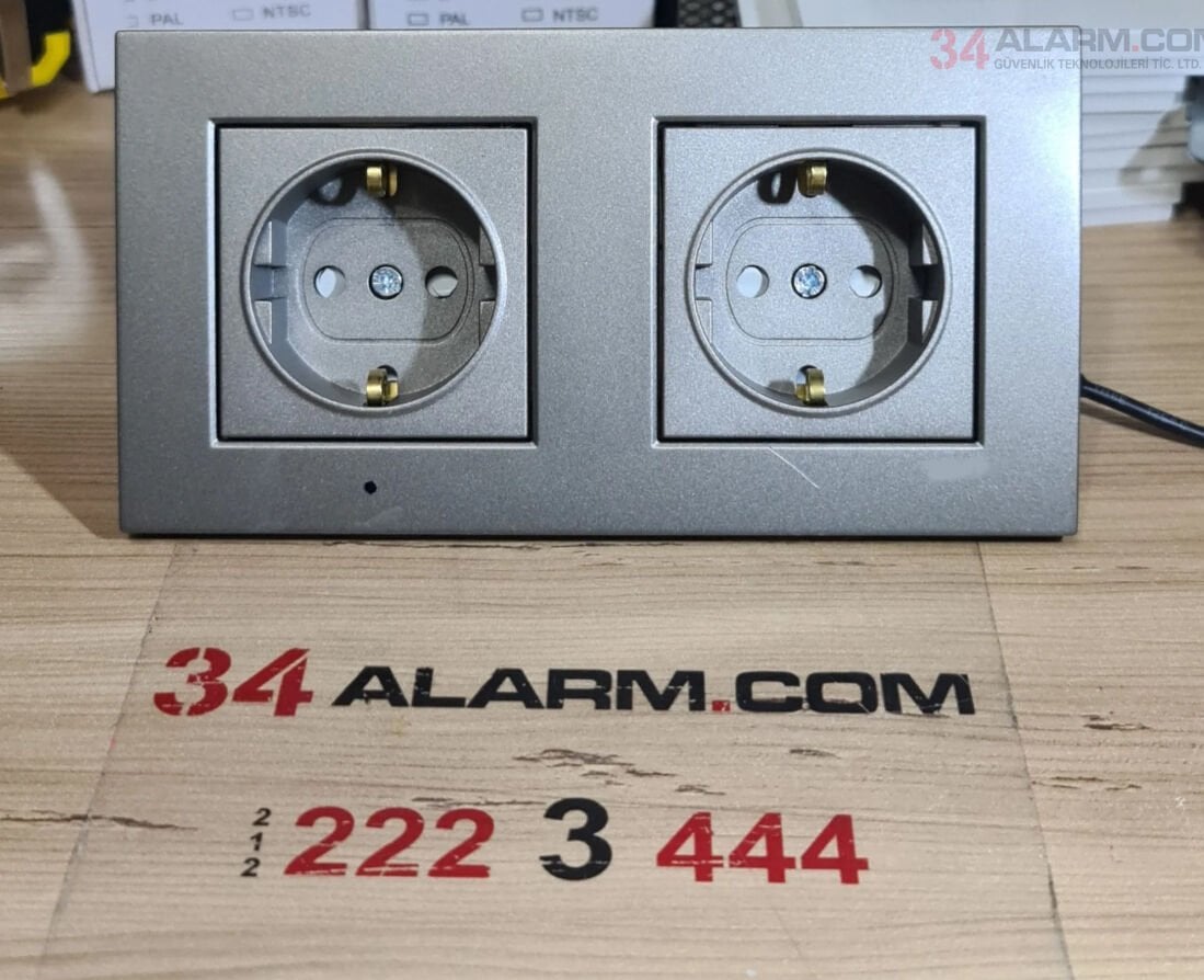 Siyah İkili Çerçeve - Gizli Kamera