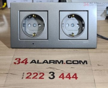 Siyah İkili Çerçeve - Gizli Kamera