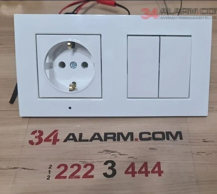 İkili Çerçeve - Priz Anahtar