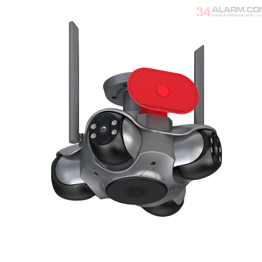 CN-416W 4 Lensli 16 MP Wifi PTZ Kamera